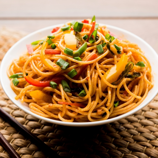 Veg Hakka Noodles